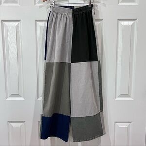 Corduroy Patchwork Wide Leg Pants Men’s Size S